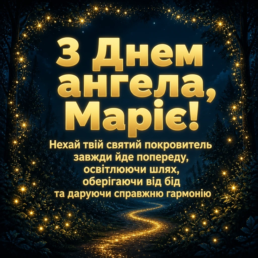 привітання з днем ангела марії в прозі