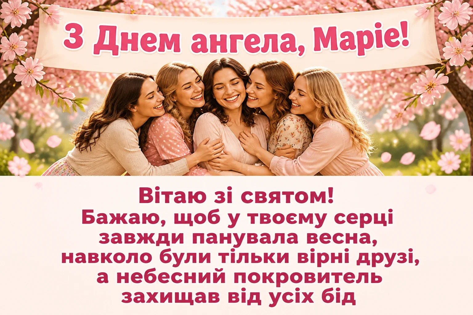 привітання з днем ангела марії в прозі