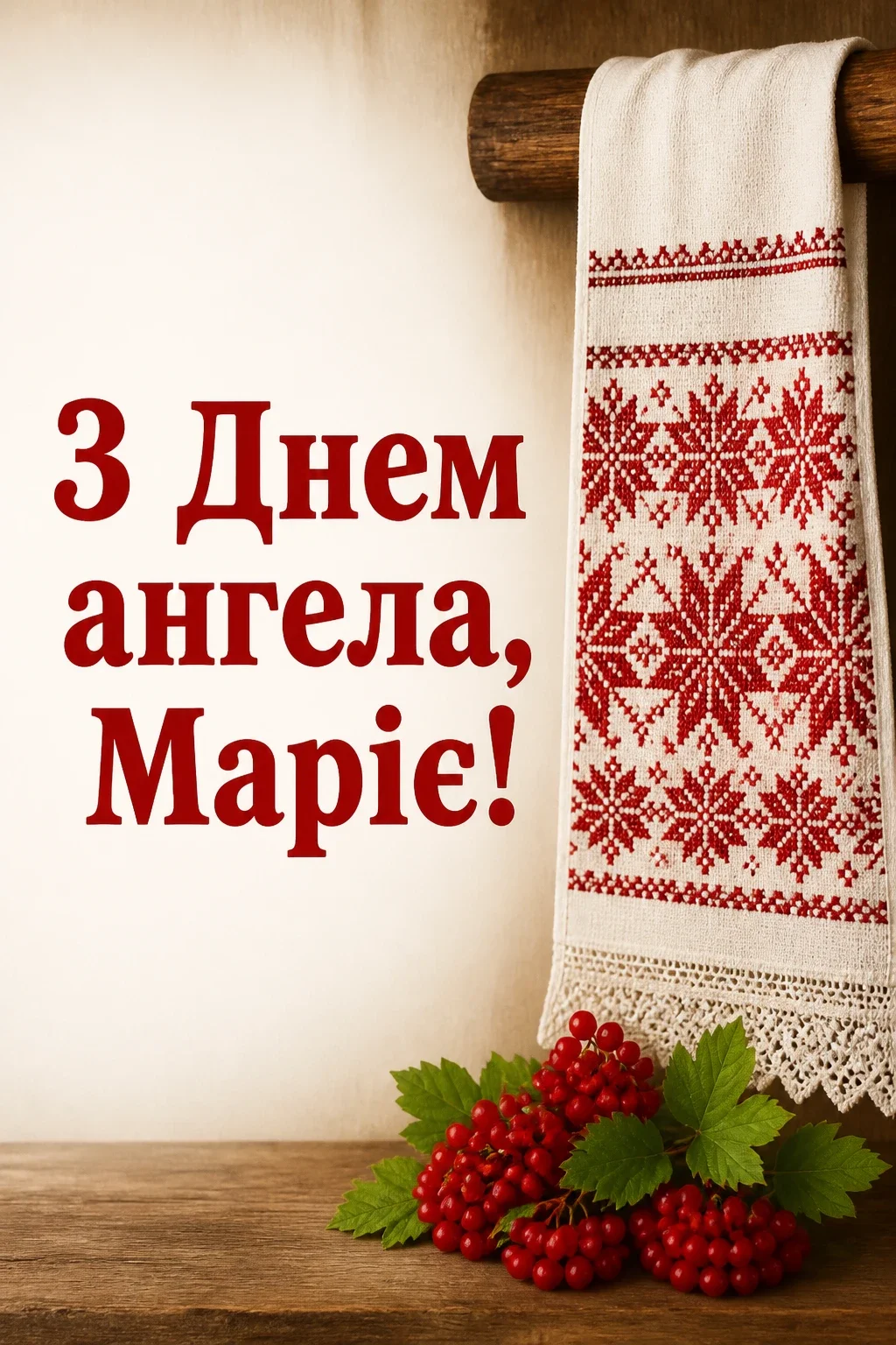 привітання з днем ангела марії в прозі