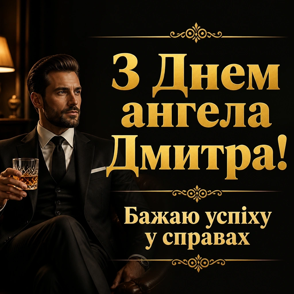 діма привітання з днем ангела дмитра