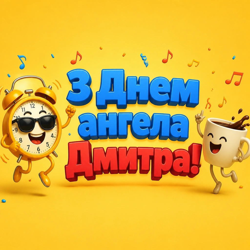 діма привітання з днем ангела дмитра