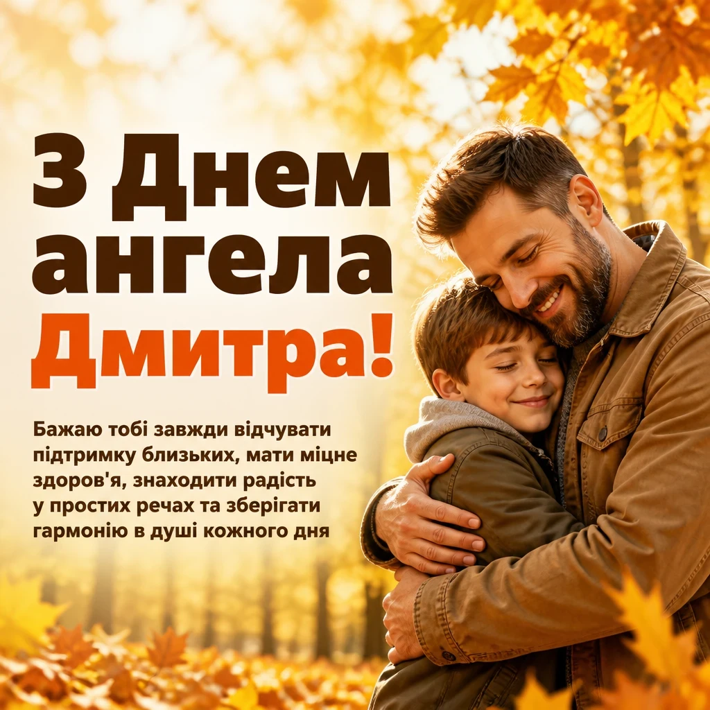 діма привітання з днем ангела дмитра