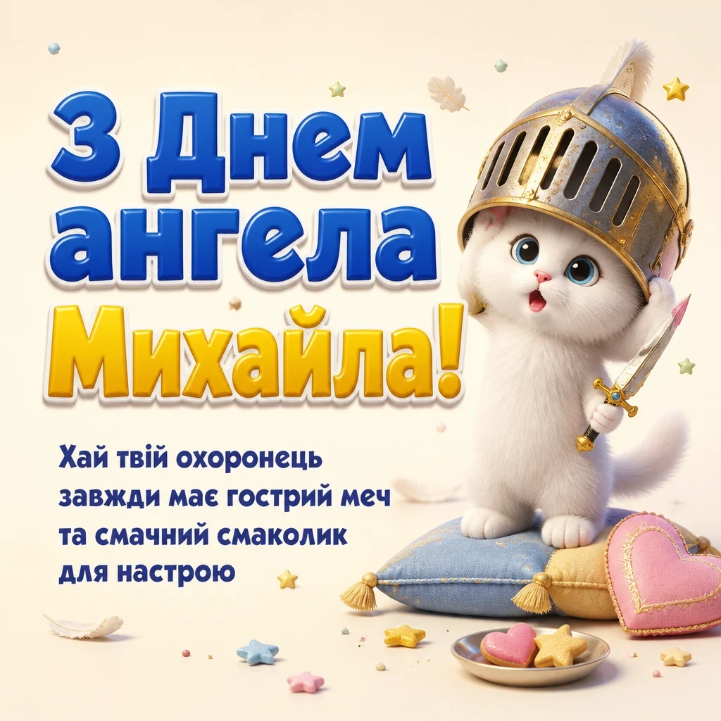 архангела михаїла з днем ангела михайла