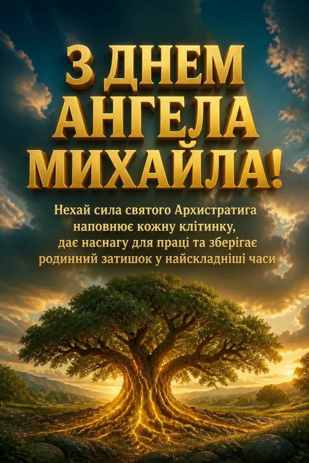архангела михаїла з днем ангела михайла