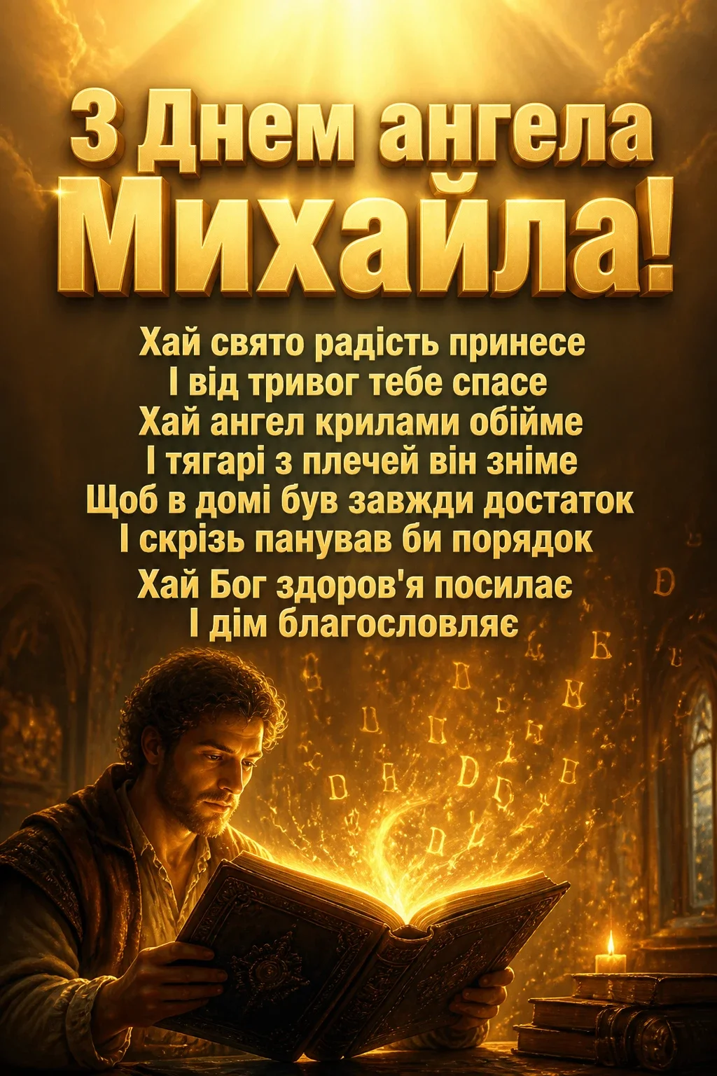 архангела михаїла з днем ангела михайла