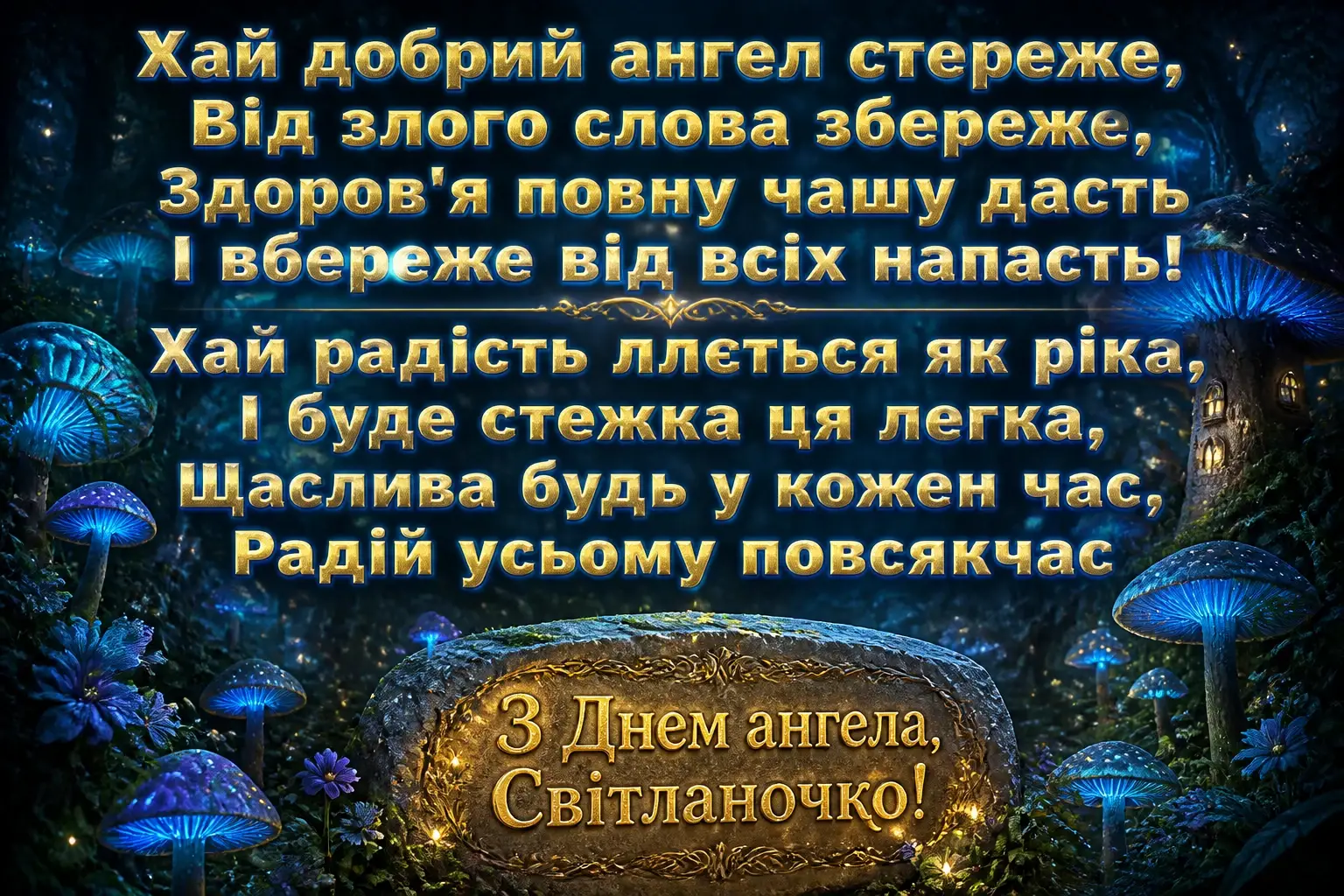 з днем ангела світланочка
