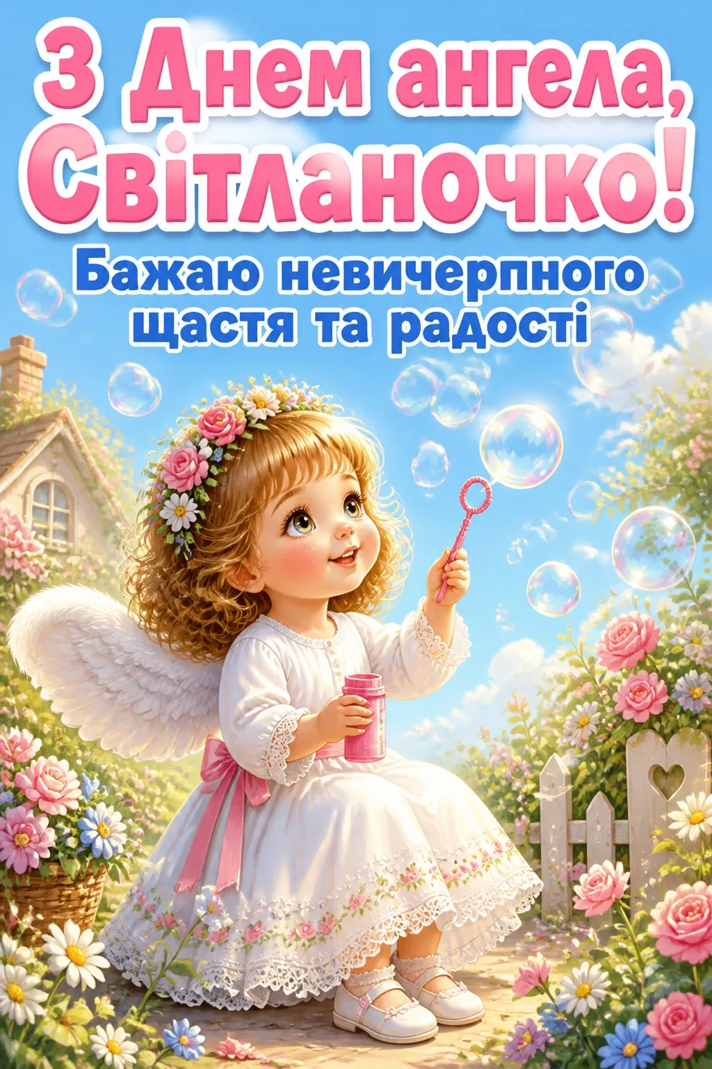 з днем ангела світланочка