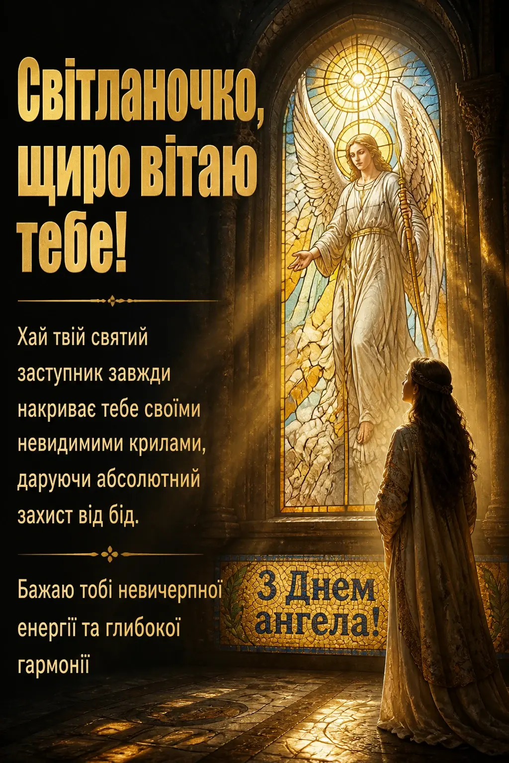 з днем ангела світланочка