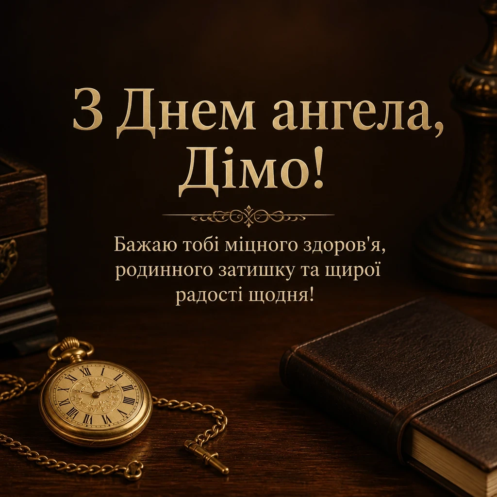 з днем ангела діма