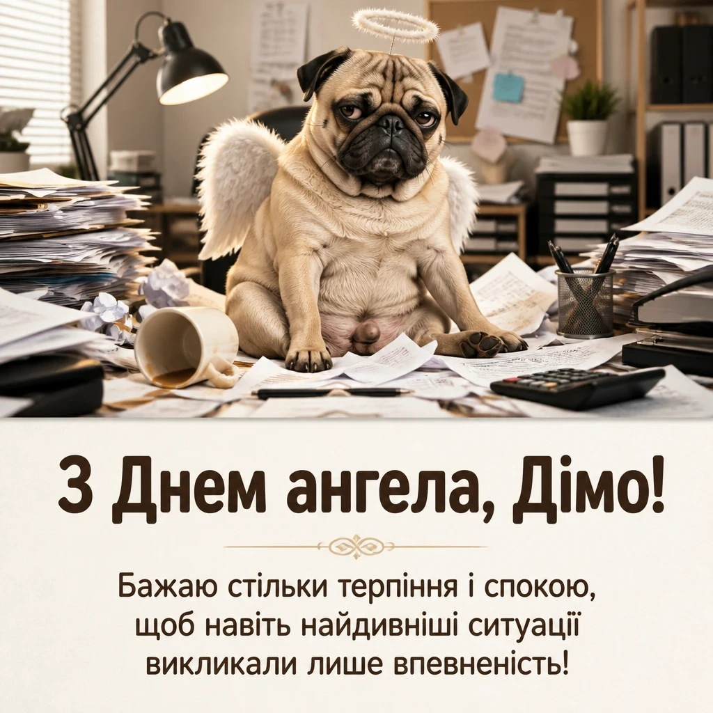 з днем ангела діма