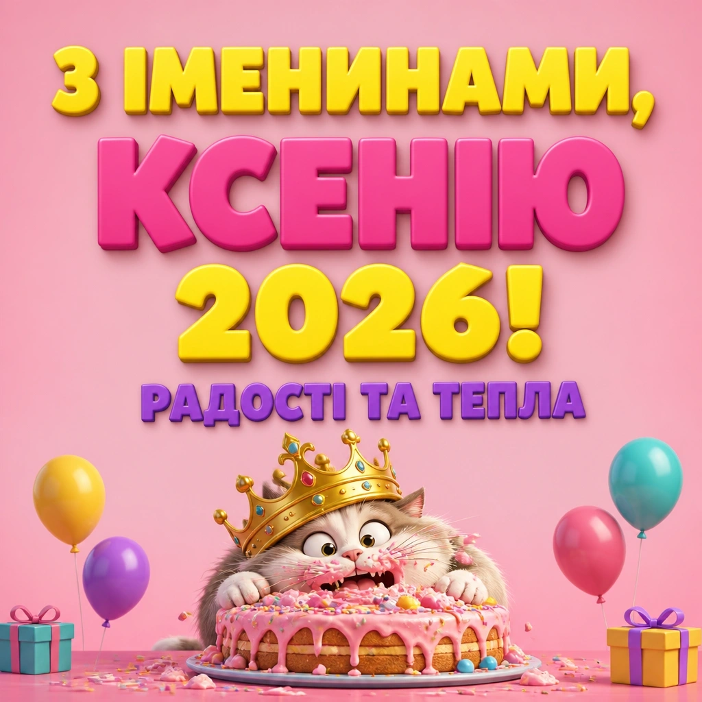 ксенії іменини 2026