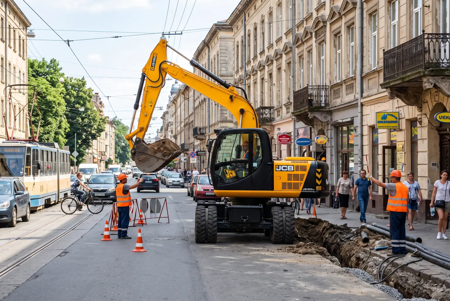 Колісні чи гусеничні: який екскаватор підійде для ваших умов роботи?